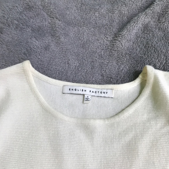 Nasty Gal sweater like new! Cream - Picture 3 of 3